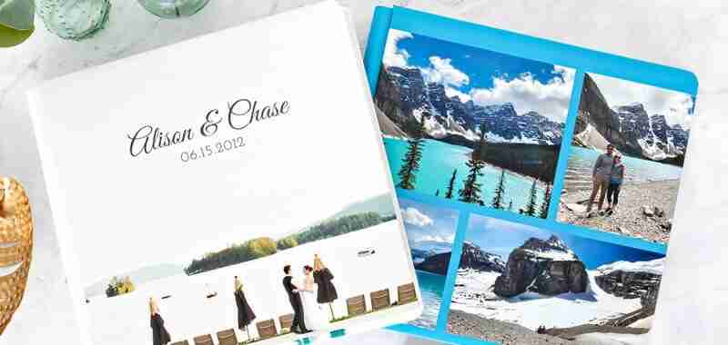 Customized photo album covers